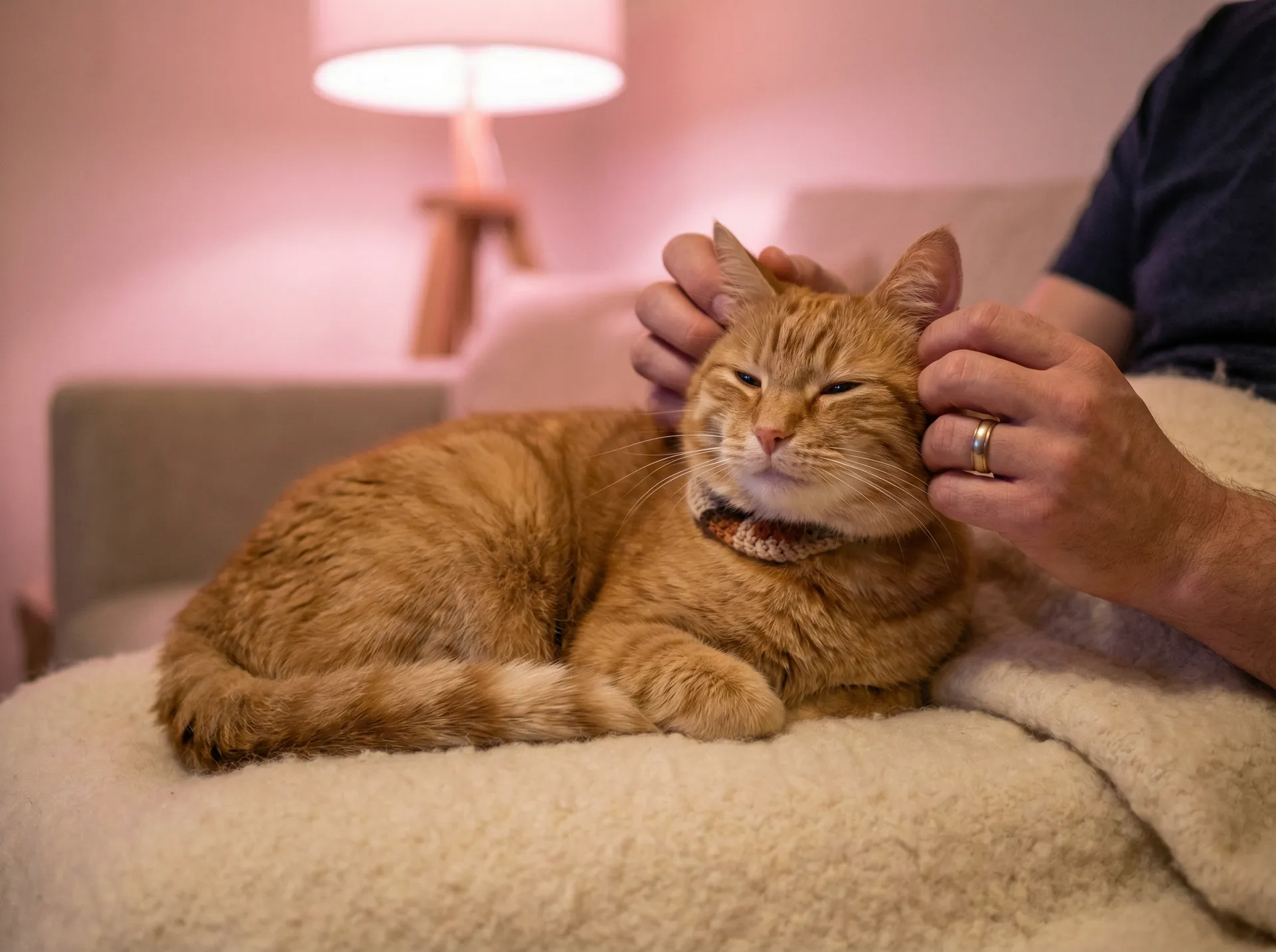 猫咪被温柔抚摸的幸福时刻 - 尚食电视剧免费观看完整版